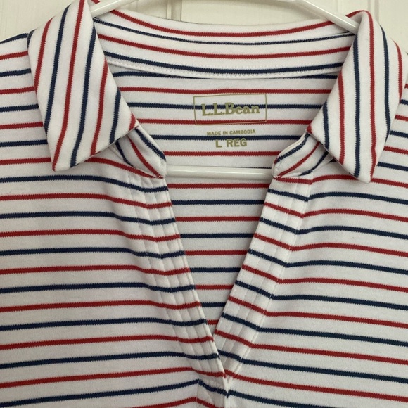 NWT Ladies Large L.L. Bean Polo - Picture 2 of 5